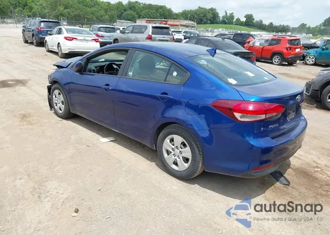 2018 Kia Forte Lx из США, поврежденный, VIN 3KPFK4A73JE168764